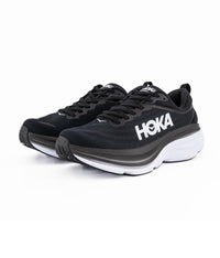 Championes Hoka Bondi 8 Black White