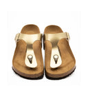 Sandalia Birkenstock Gizeh Bf Gold