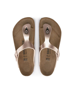 Sandalias Birkenstock Gizeh Bf Metallic Copper