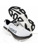 Championes Hoka Bondi 8 White Black