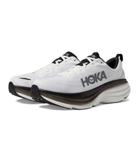 Championes Hoka Bondi 8 White Black