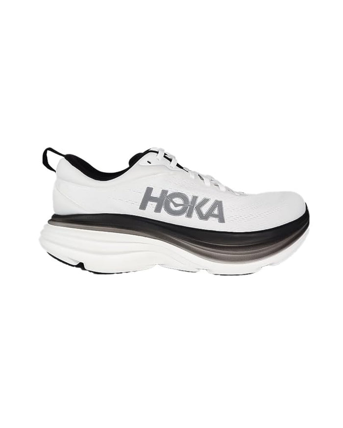 Championes Hoka Bondi 8 White Black