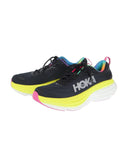 Championes Hoka W Bondi 8 Black Citrus Glow