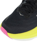 Championes Hoka W Bondi 8 Black Citrus Glow