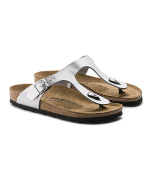 Sandalias Birkenstock Gizeh Bf Silver