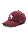 Gorra 47 Brand Los Angeles Bordo logo blanco