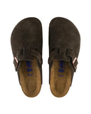 Zuecos Birkenstock Boston Sfb Leve Mocca