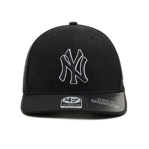 Gorras 47 Brand NY Yankees Negra logo negro y blanco