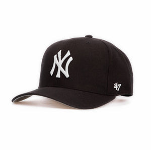 Gorra 47 Brand NY Yankees Negra logo blanco