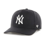 Gorra 47 Brand NY Yankees Negra logo blanco