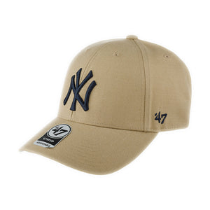 Gorra 47 Brand NY Yankees Marron logo negro