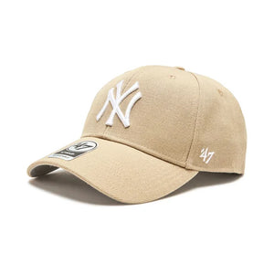 Gorra 47 Brand NY Yankees Marron logo blanco