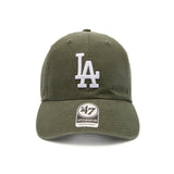 Gorra 47 Brand Los Angeles Verde logo blanco