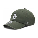 Gorra 47 Brand Los Angeles Verde logo blanco