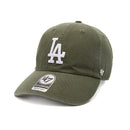 Gorra 47 Brand Los Angeles Verde logo blanco