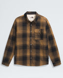Chaqueta Men's Campshire LS in Asphalt Grey by The North Face Brown