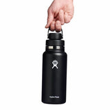 Botella Hydroflask 32 Oz Wide Mouth With Flex Cap 2.0 - Black