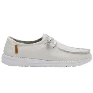 Mocasines Wendy Hey Dude Chambray White